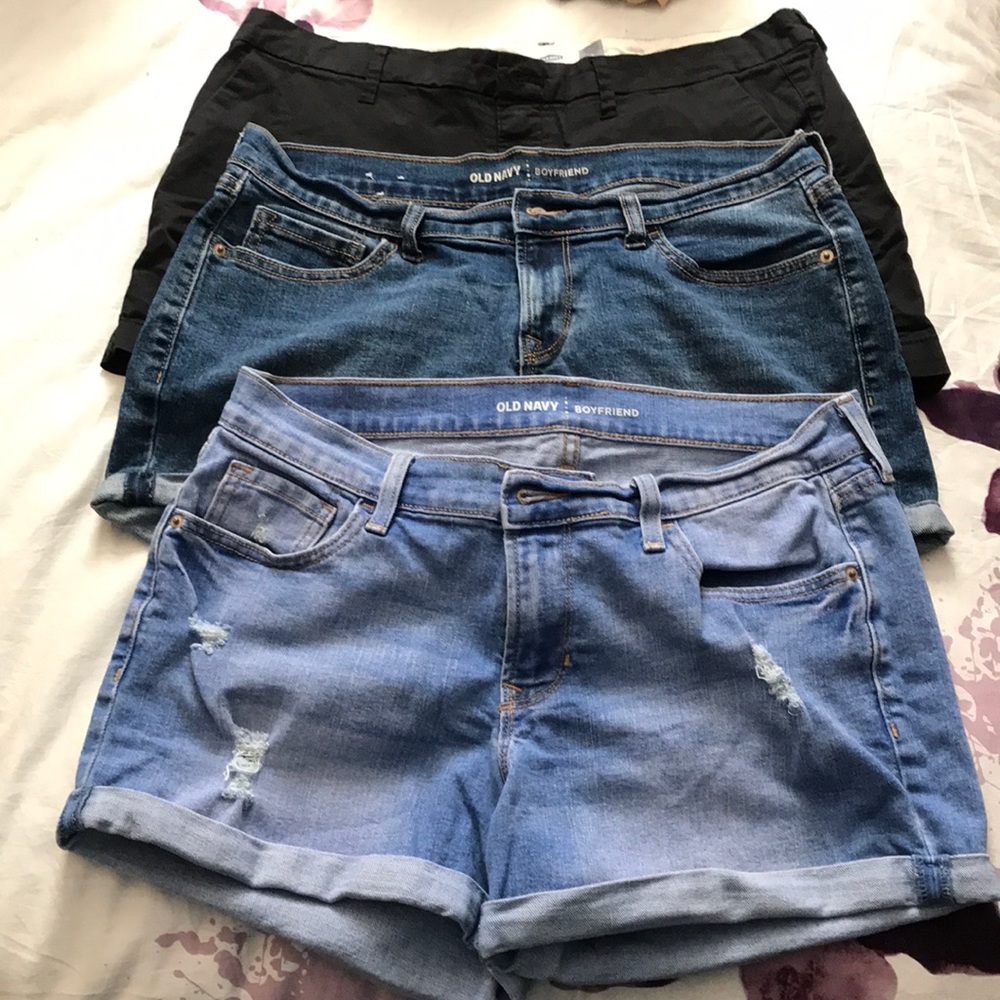 Old navy shorts selling all three together
